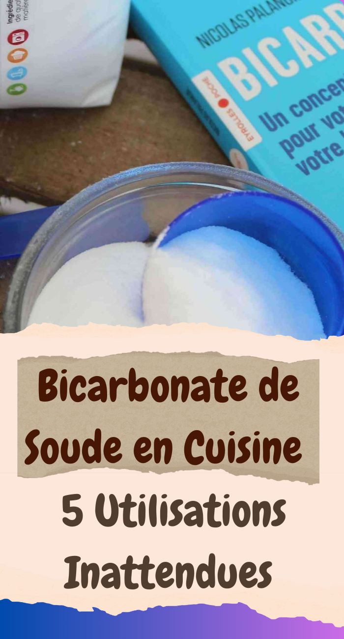 Bicarbonate de Soude en Cuisine