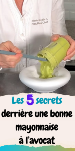 mayonnaise à l’avocat