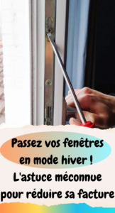 Passez vos fenêtres en mode hiver