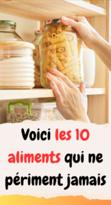 Voici les 10 aliments qui ne périment jamais