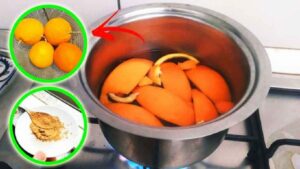 parfum à l'orange et à la cannelle