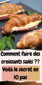 croissant salés