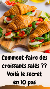 croissants salés
