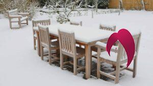 Comment ranger et protéger son mobilier de jardin en hiver ?