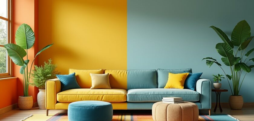 Comment la couleur de vos murs influence votre humeur
