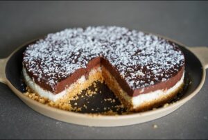 Tarte Noix de Coco et Chocolat Blanc Sans Cuisson