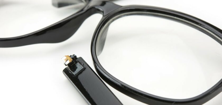 Comment réparer une monture de lunettes cassée ?