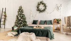 5 astuces pour une chambre à coucher pleine d’esprit de Noël
