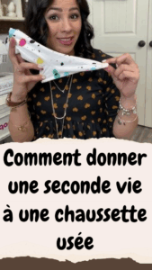 Comment donner une seconde vie à une chaussette usée