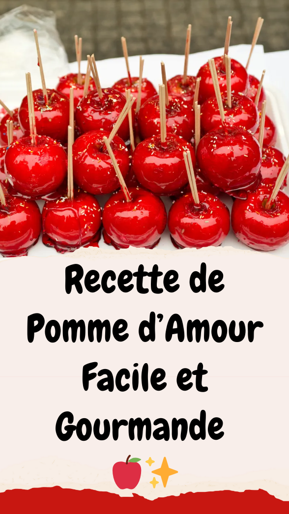 Recette de Pomme d’Amour Facile et Gourmande