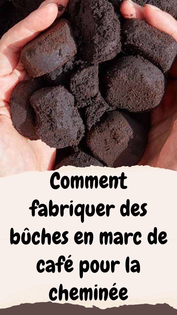 Comment fabriquer des bûches en marc de café pour la cheminée