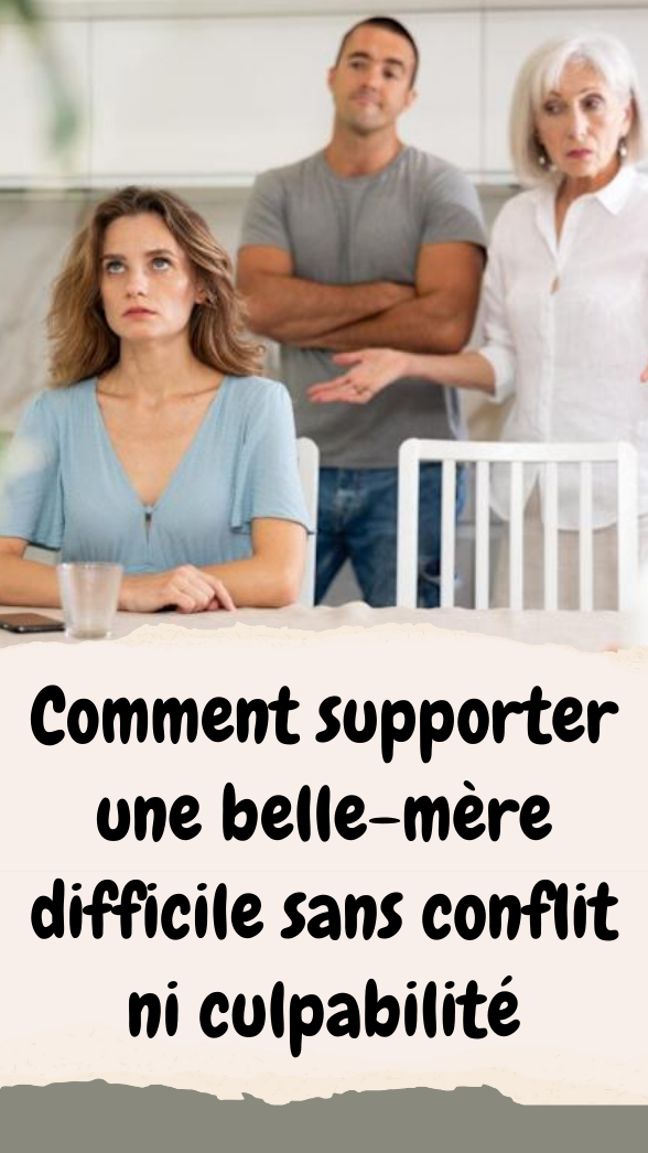 Comment supporter une belle-mère difficile