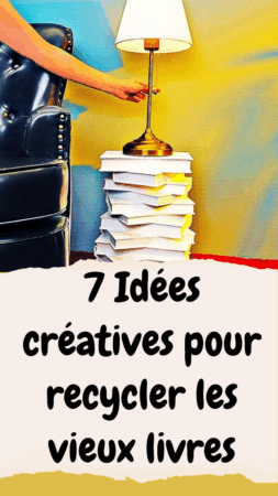7 Idées créatives pour recycler les vieux livres
