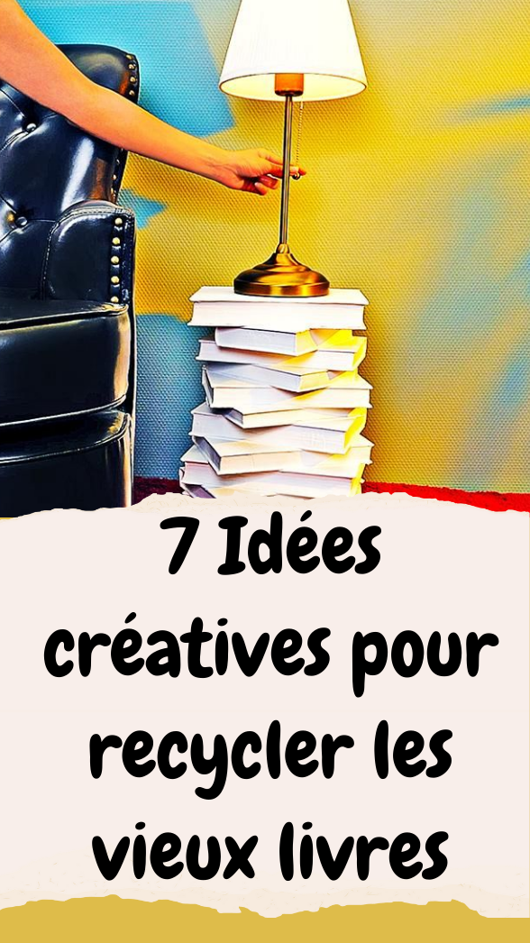 recycler les vieux livres