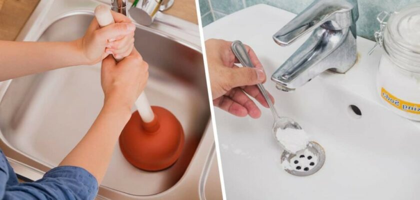 Lavabo bouché : faites ceci avant d’appeler un plombier