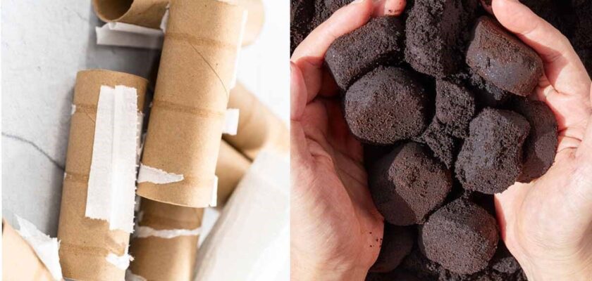 Comment fabriquer des bûches en marc de café pour la cheminée