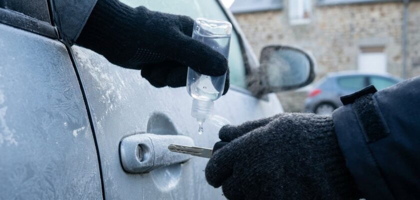 Votre portière est bloquée par le gel Voici quoi faire (et quoi éviter)