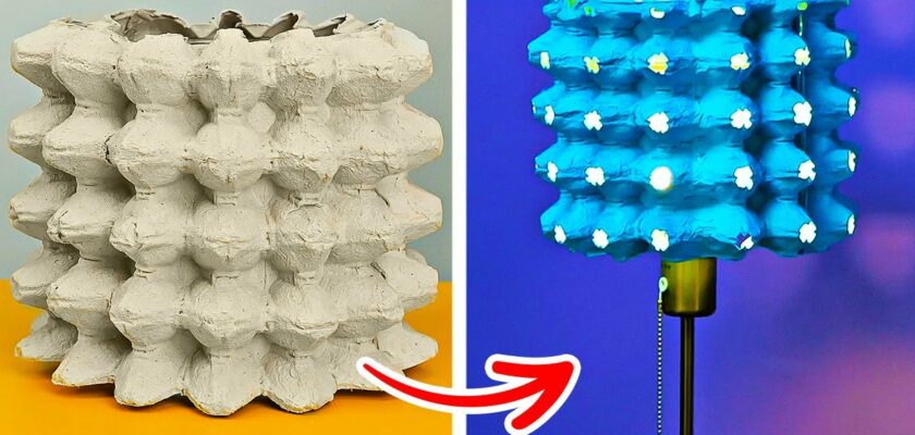 11 idées créatives avec des boîtes d’œufs