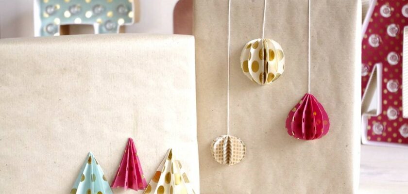 9 idées originales d'emballages cadeaux à faire soi-même