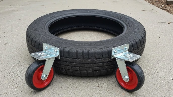 Comment fabriquer un lavabo mobile avec un vieux pneu