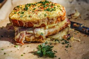Croque-monsieur au four