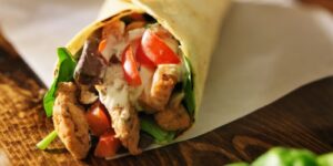 Wraps maison garnis