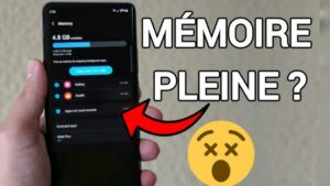 vider la corbeille et libérer de l’espace de stockage sur ton téléphone