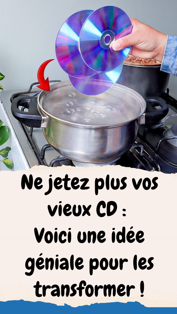 Recycler vieux CD