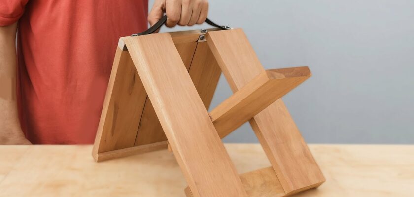 Fabriquer un Tabouret Pliant de Charpentier (Ingénieux)