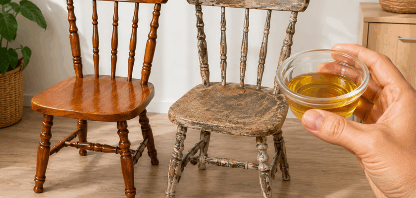 redonner de l'éclat à un meuble en bois