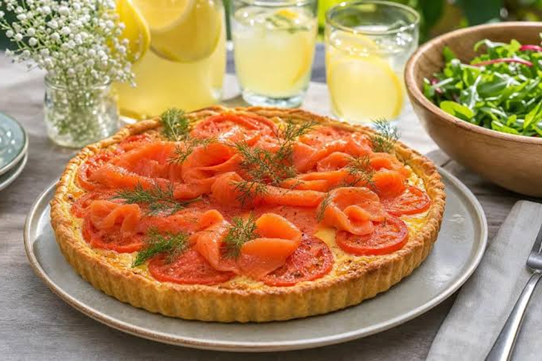 Cette tarte au saumon fumé est ma recette de l'été