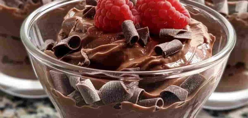 Mousse mascarpone au chocolat