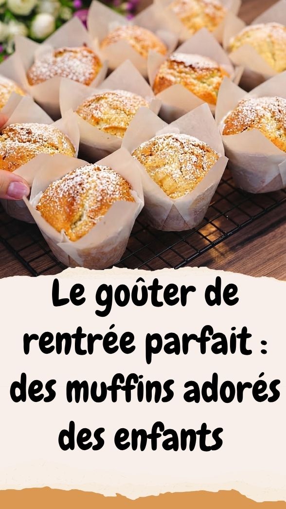 Muffins aux pommes