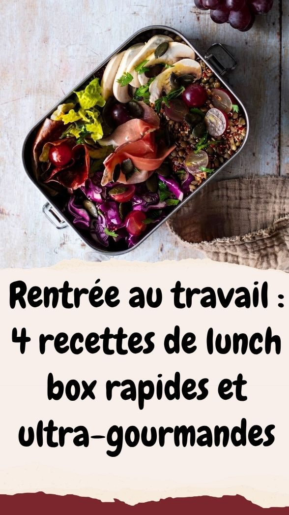 Idées de lunch box