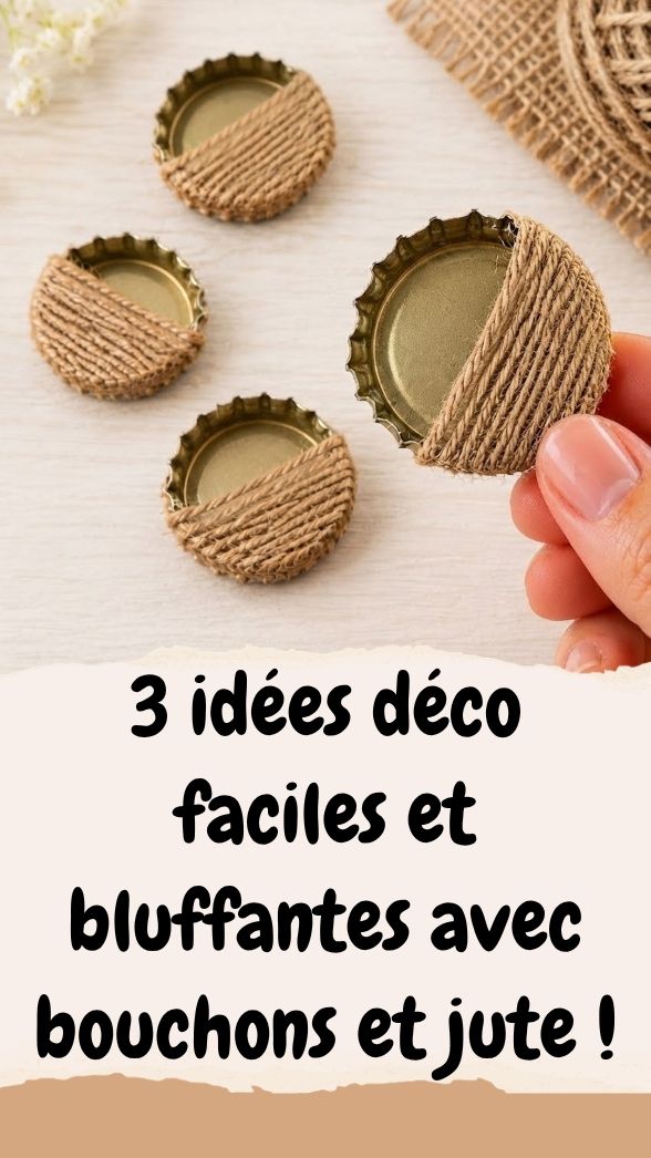 Décoration corde jute