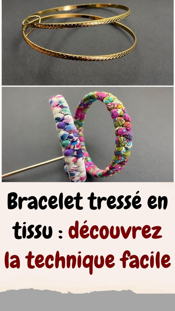 Bracelet tissu