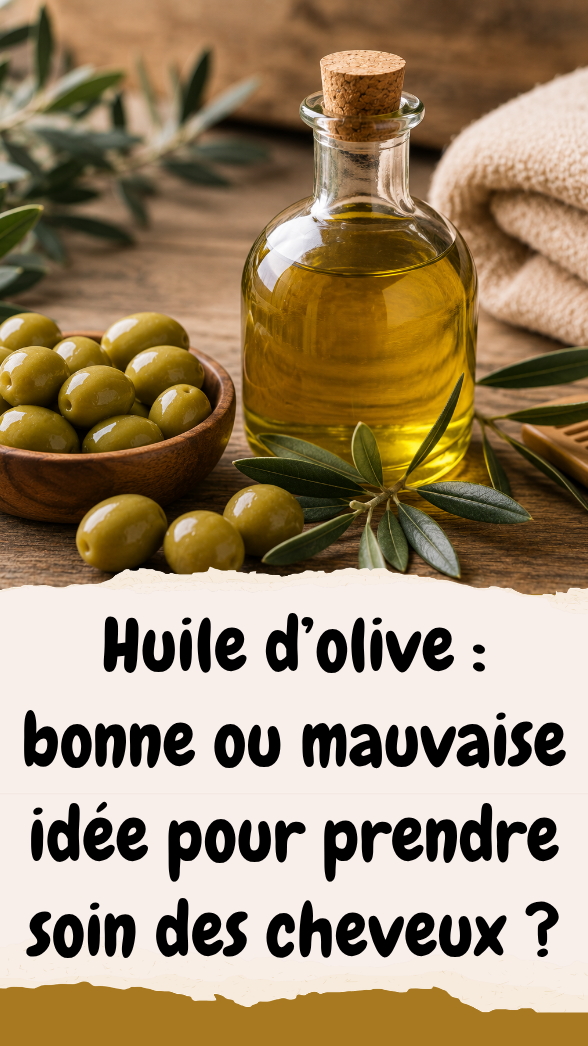 Huile d’olive : bonne ou mauvaise idée pour prendre soin des cheveux ?