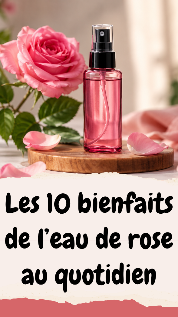 Les 10 bienfaits de l’eau de rose au quotidien