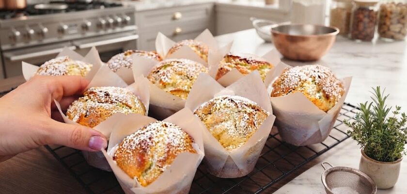 Muffins aux pommes