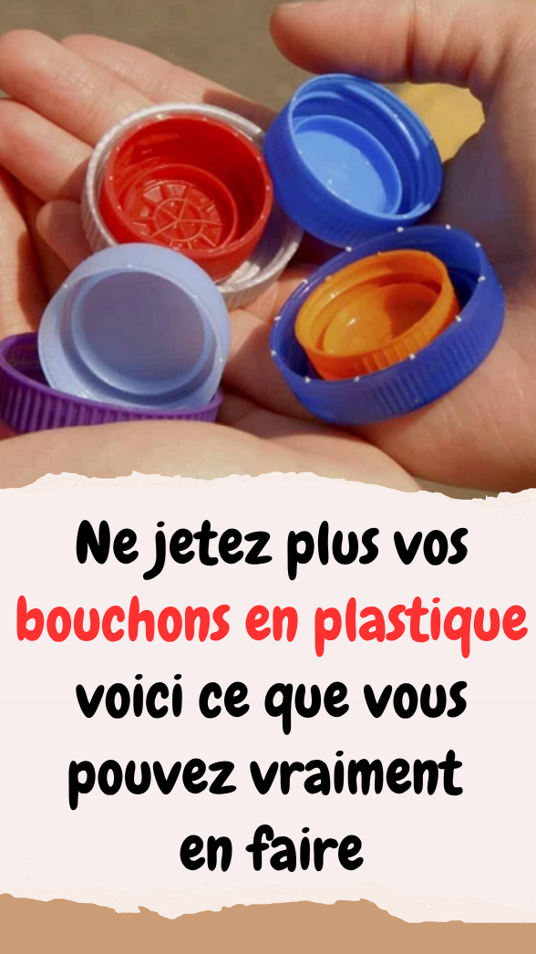 recyclage bouchons plastique