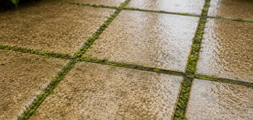 Vos joints de terrasse verdissent