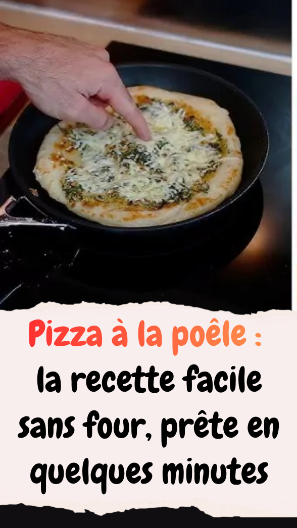Comment faire une pizza à la poêle ?