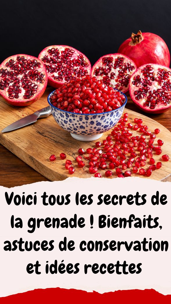 Tout sur la grenade : bienfaits, conservation et recettes