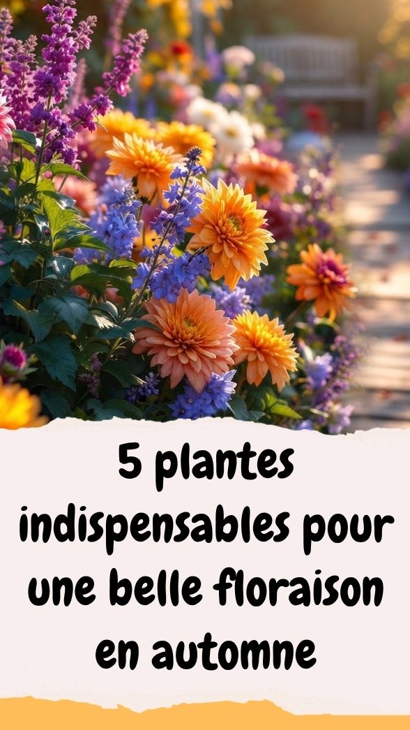 5 plantes indispensables pour une belle floraison en automne