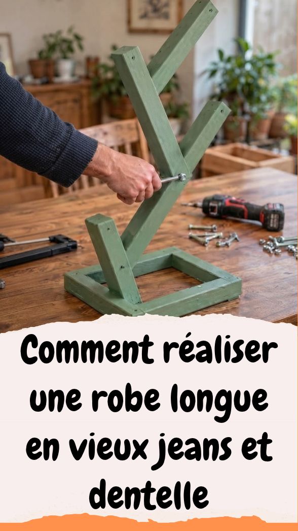Jardinières verticales en bois