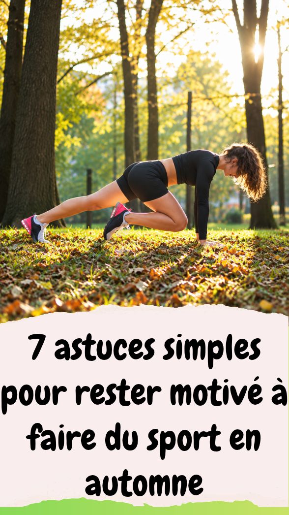 Motivation sport automne