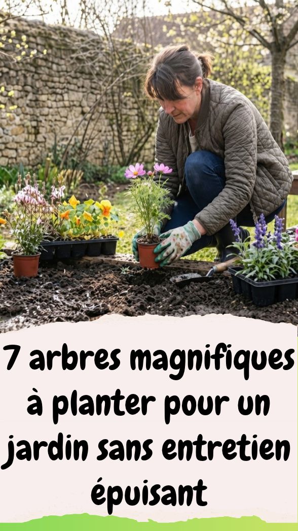 7 arbres magnifiques à planter pour un jardin sans entretien épuisant
