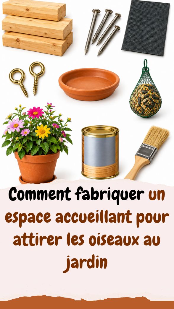 Espace oiseaux jardin