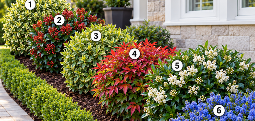 6 petits arbustes persistants pour un jardin coloré toute l’année