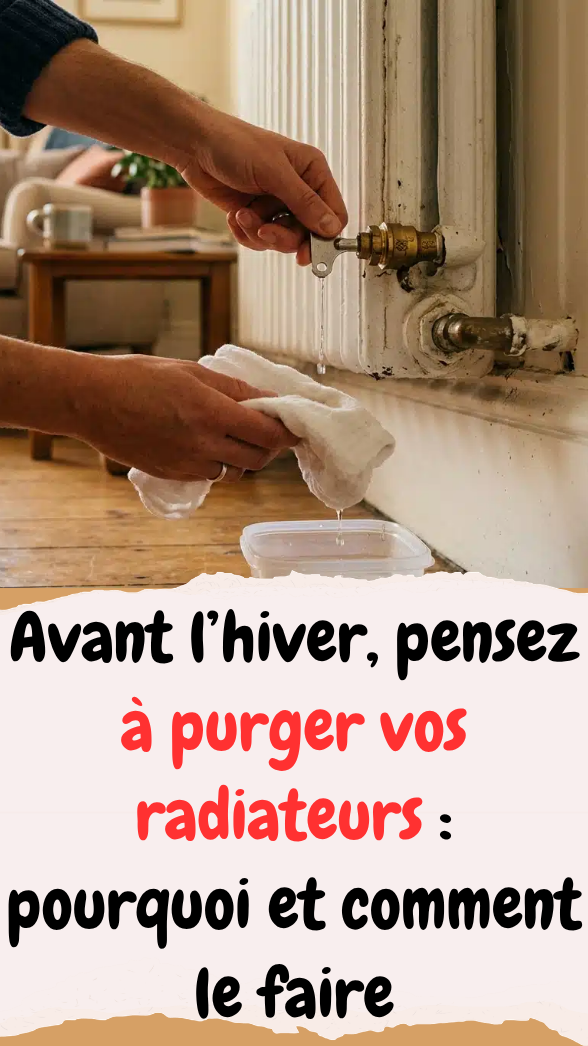 purger vos radiateurs